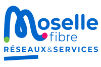 Logo Moselle Fibre - Délégant · Syndicat Mixte